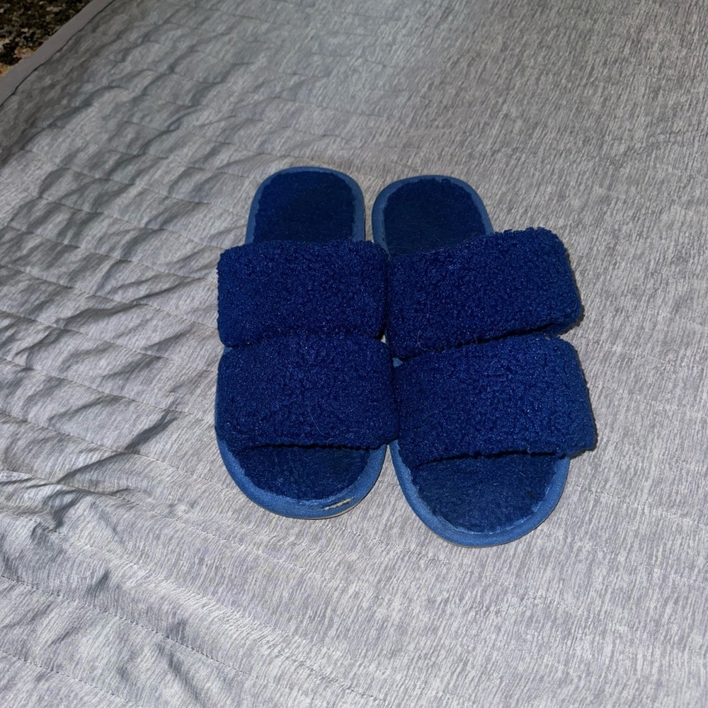 Cozy Blue Slippers